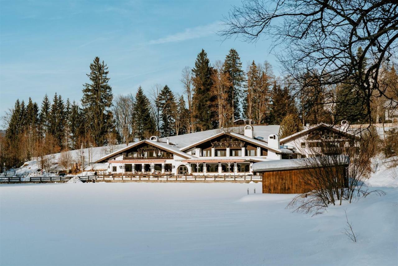 Seehaus Riessersee Garmisch-Partenkirchen Zewnętrze zdjęcie